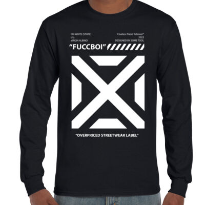 ONWHITE L/S - Techno black Thumbnail