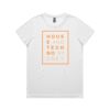 4001A Women's Maple Active Tee Thumbnail